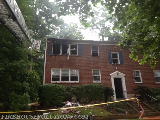 Apartment Fire at 154 Underhill Avenue