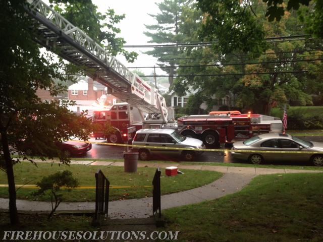 Apartment Fire at 154 Underhill Avenue