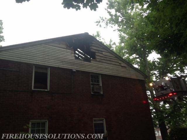 Apartment Fire at 154 Underhill Avenue
